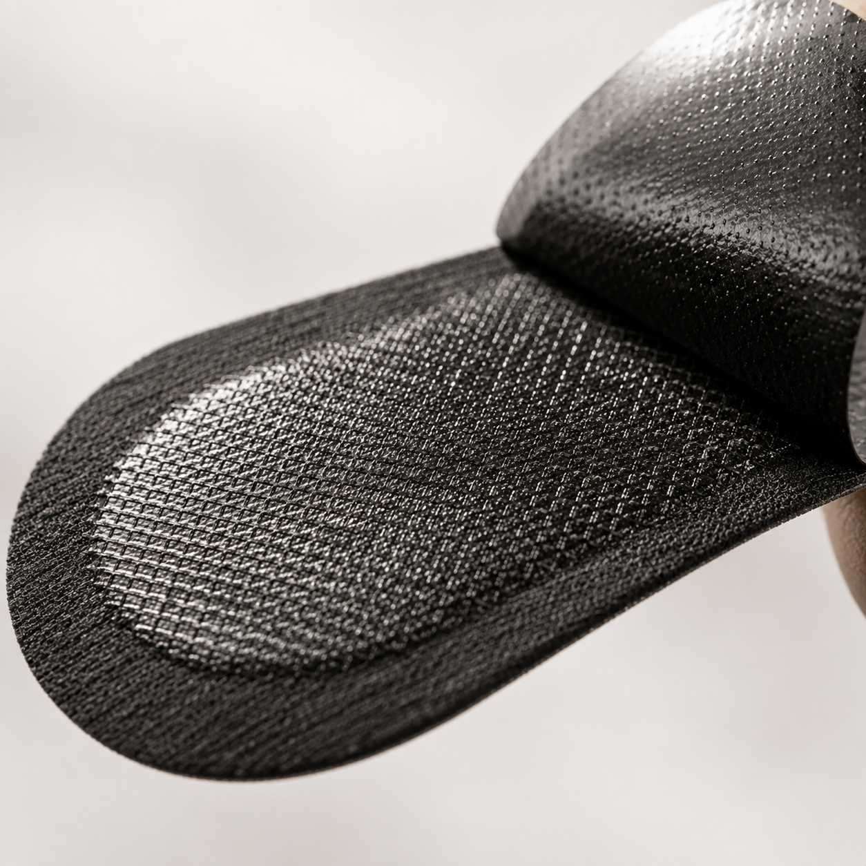 Close-up of the breathable woven texture of Aerwell tape